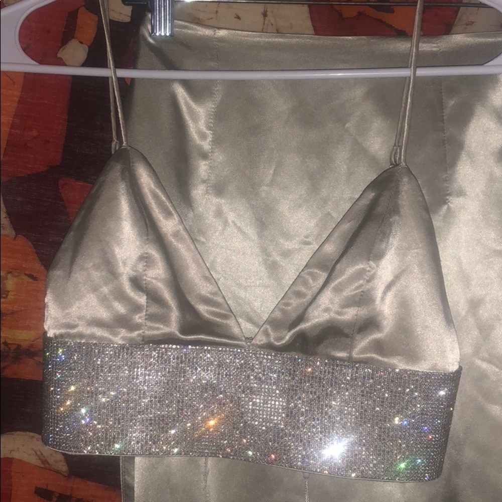 Meshki two piece diamond set